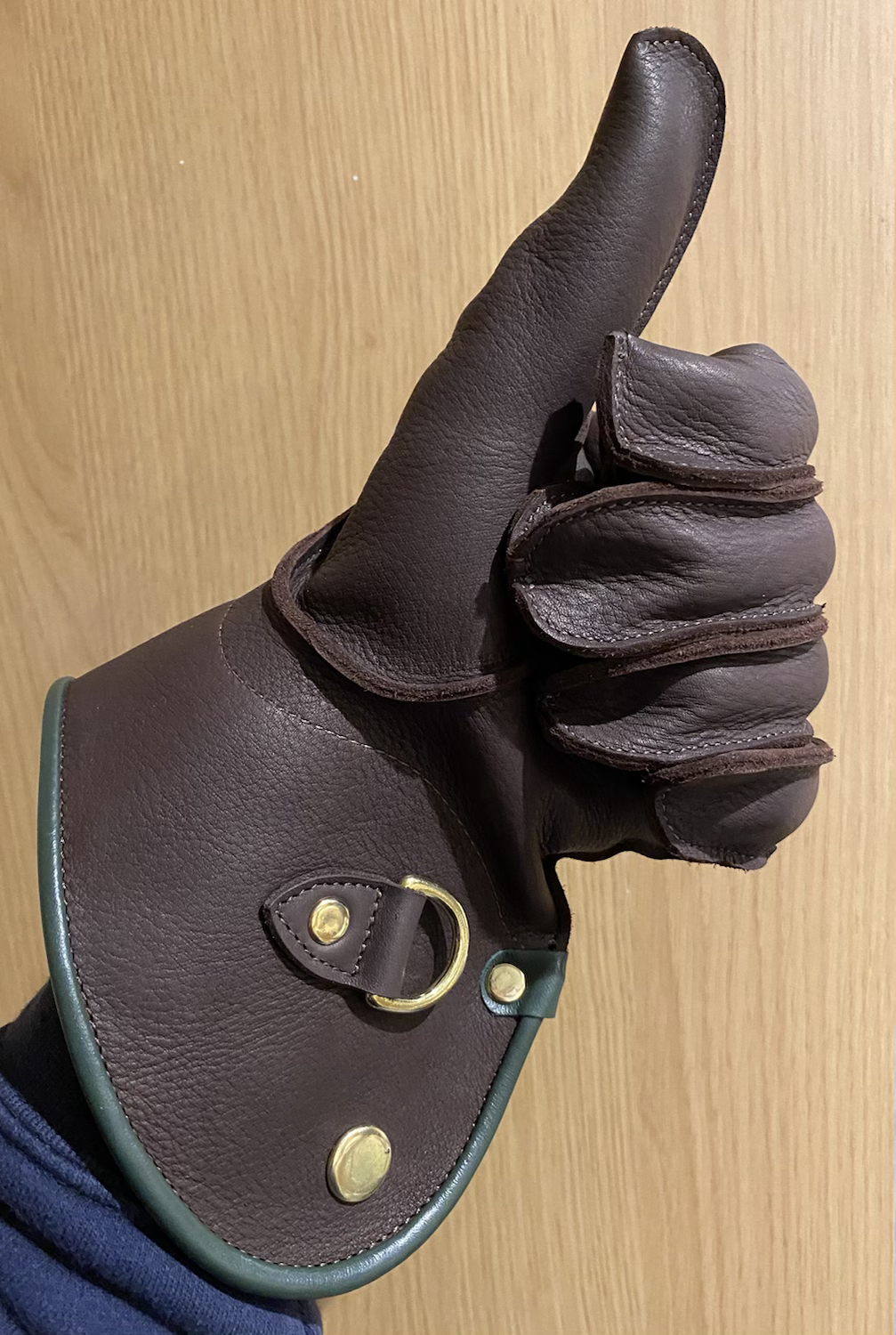 Falconry Gloves Machine Sewn image 2