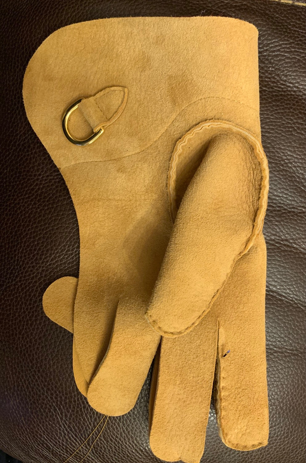 Falconry Gloves Hand Sewn image 2