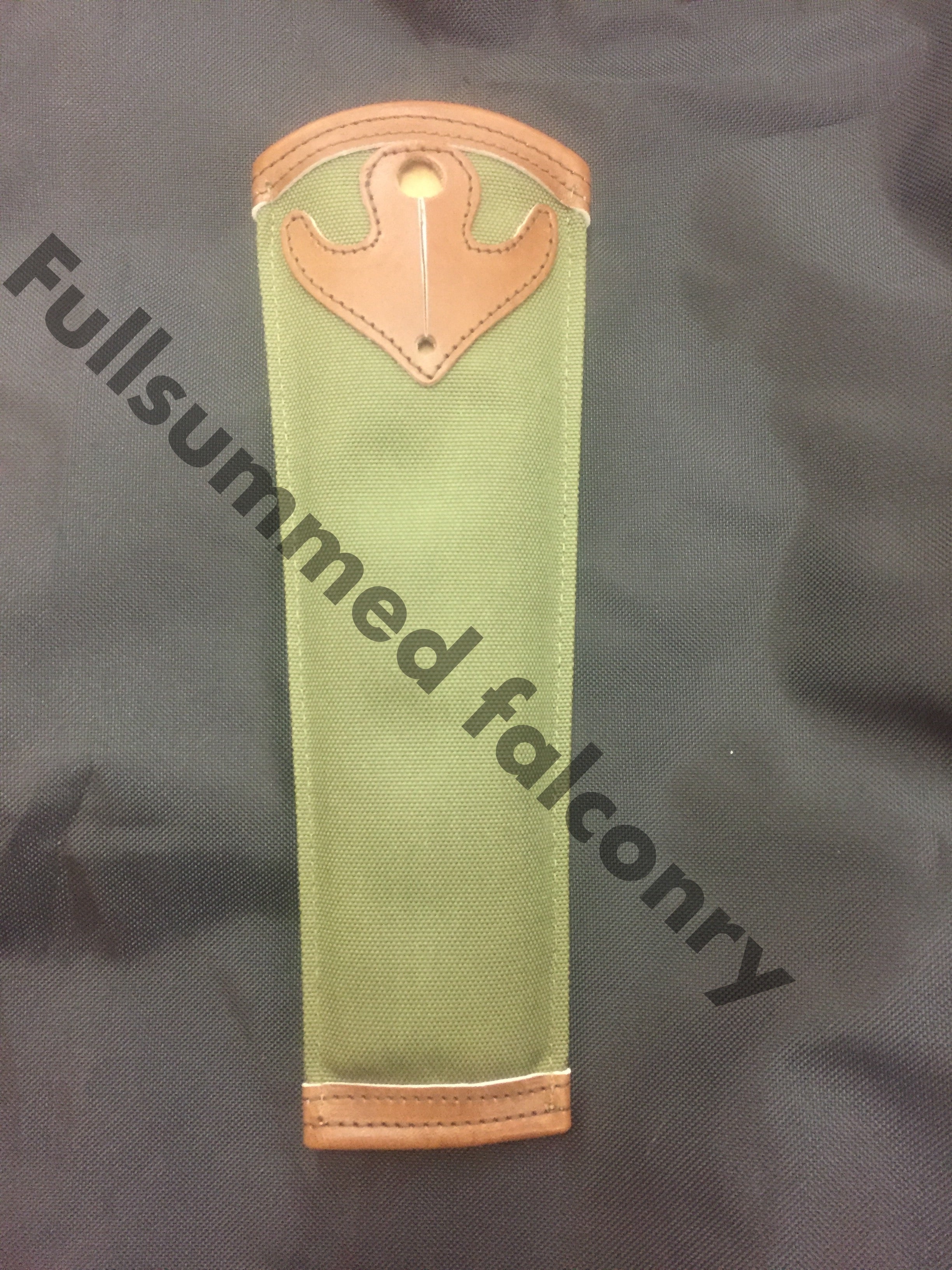 Falconry Tail Guard with bell slit or clip image 2