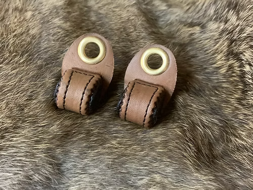 False aylmeri anklets with rolled edge