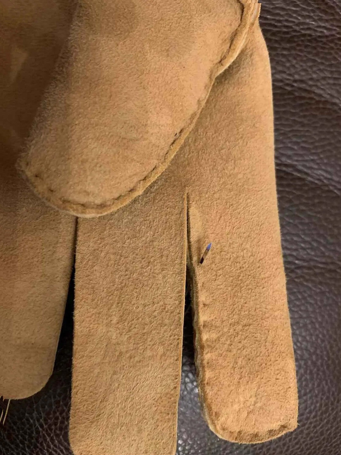 hand sewn falconry gloves/deerskin-FULLSUMMED FALCONRY
