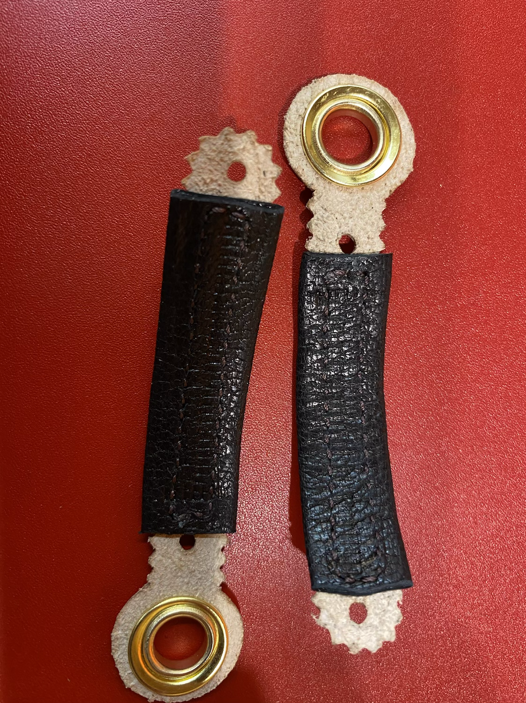 Falcon Riveted Anklets with Padded rolled edge image 8