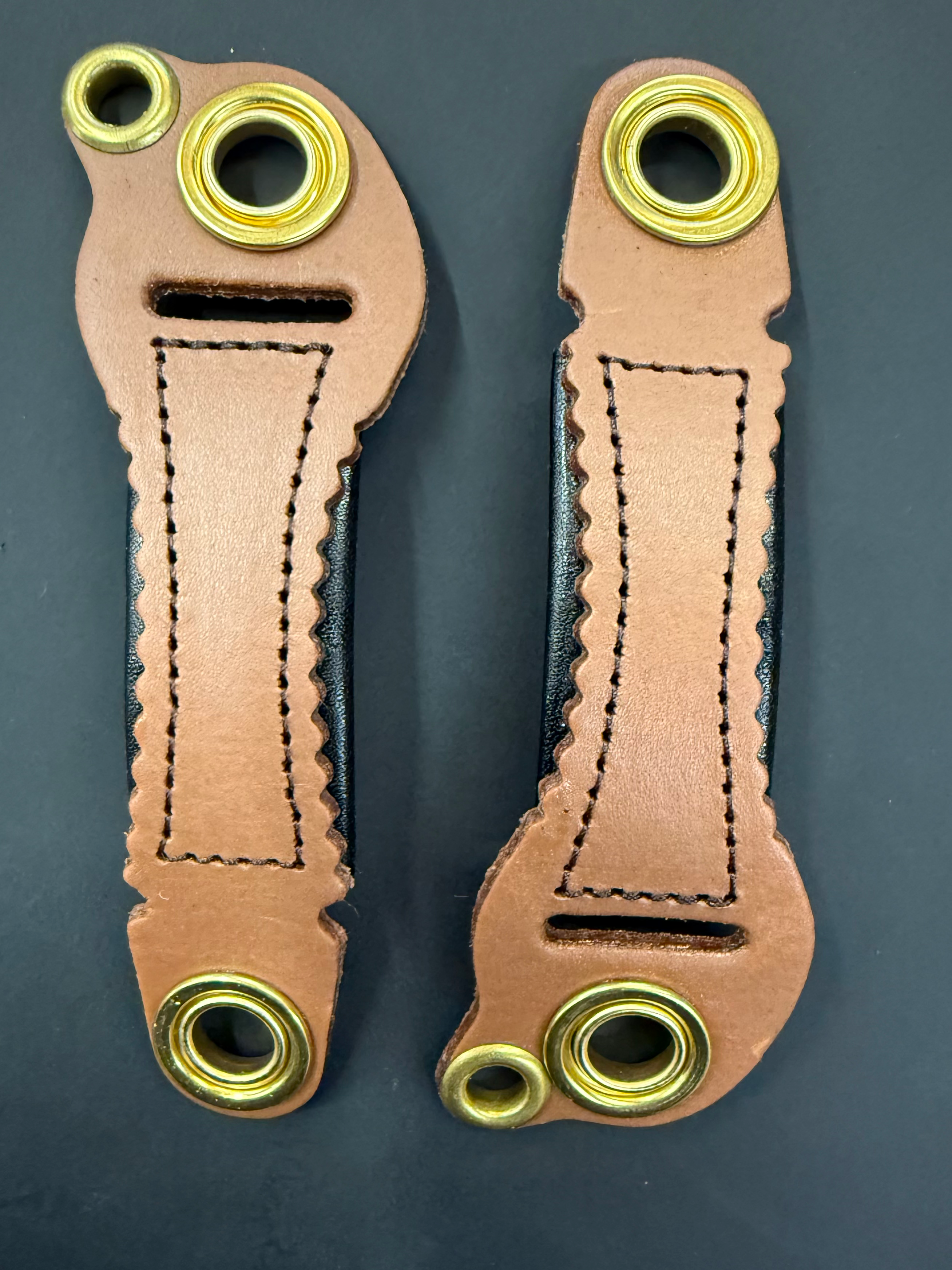 Padded false aylmeri anklets , double eyelet image 2