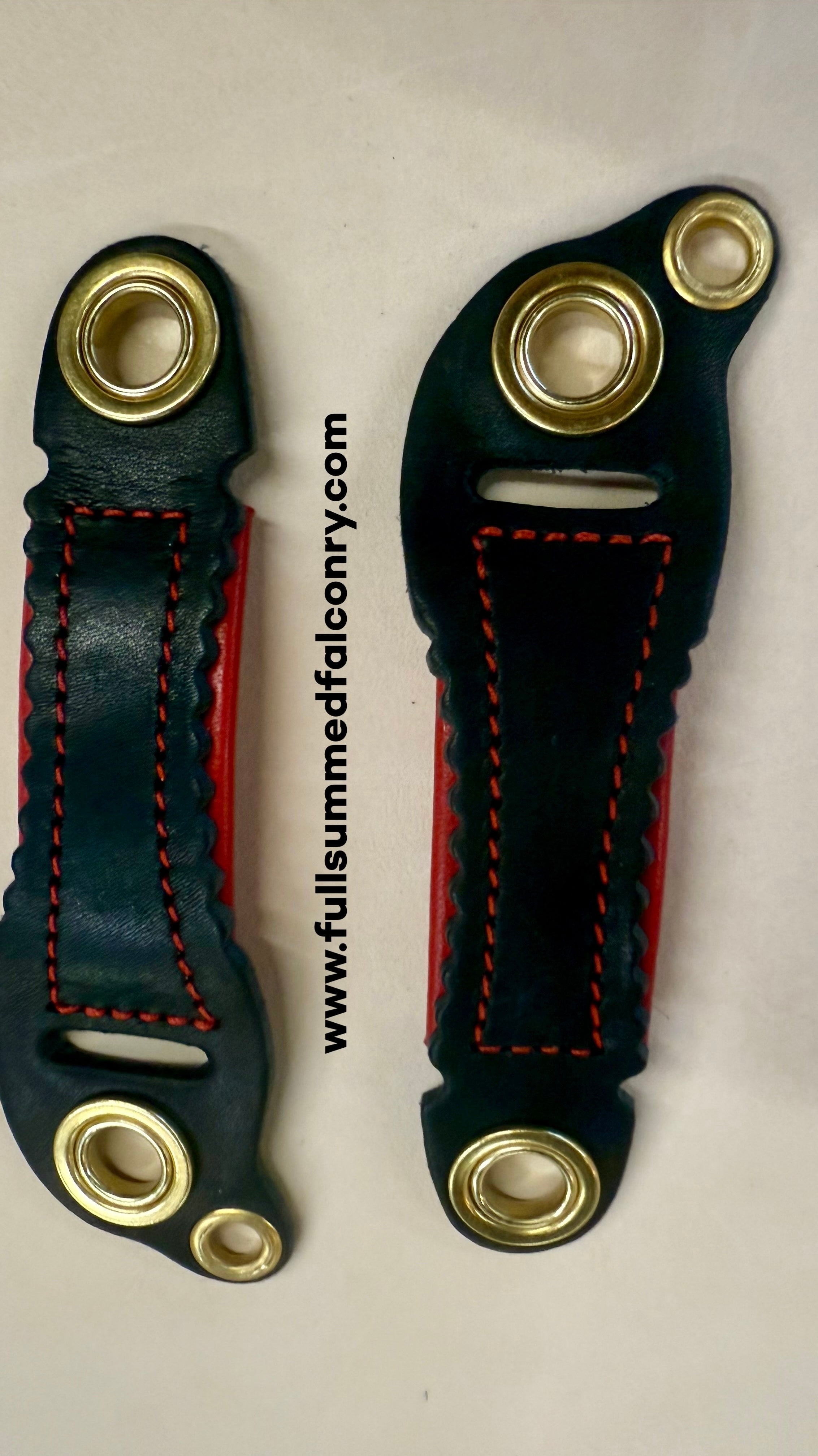 Padded false aylmeri anklets , double eyelet image 1