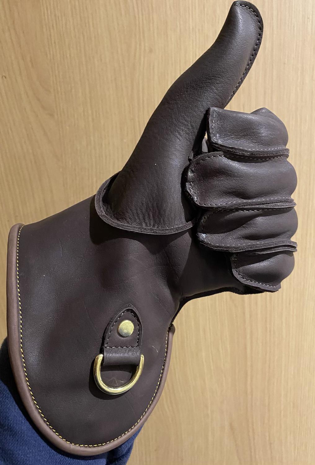 Falconry Gloves Machine Sewn image 3