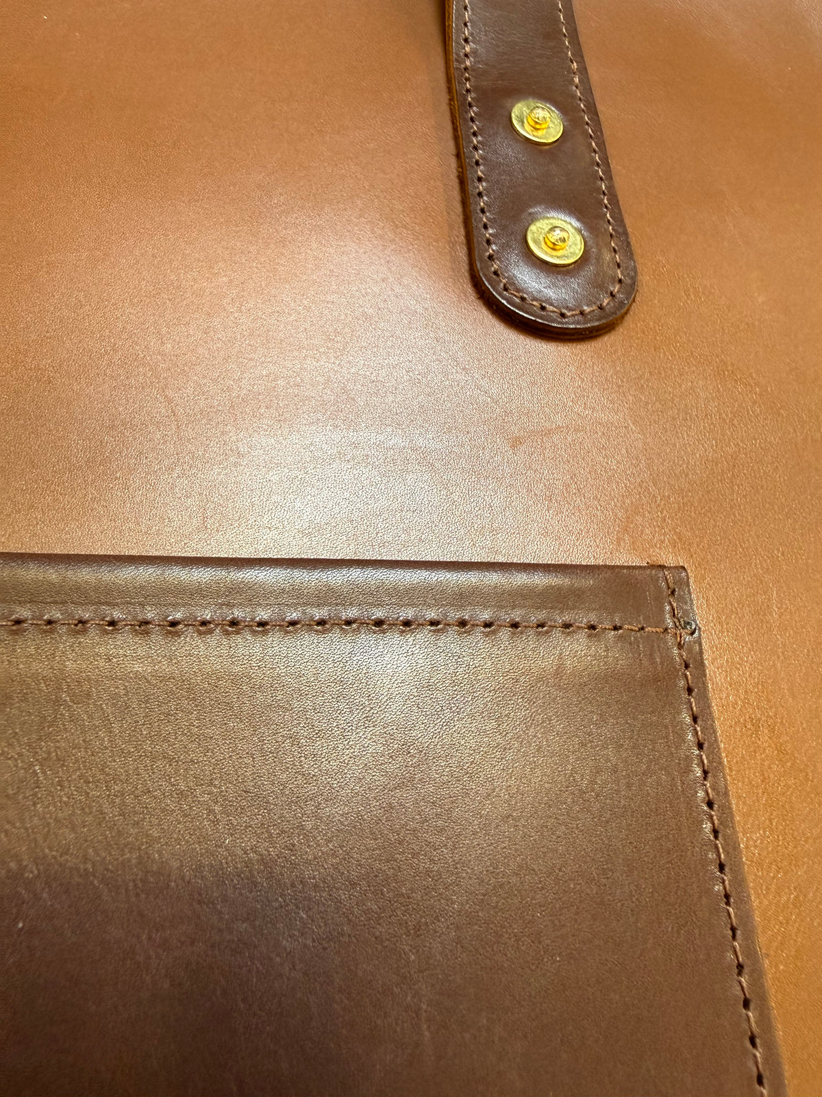 Handmade Leather Tote Bag