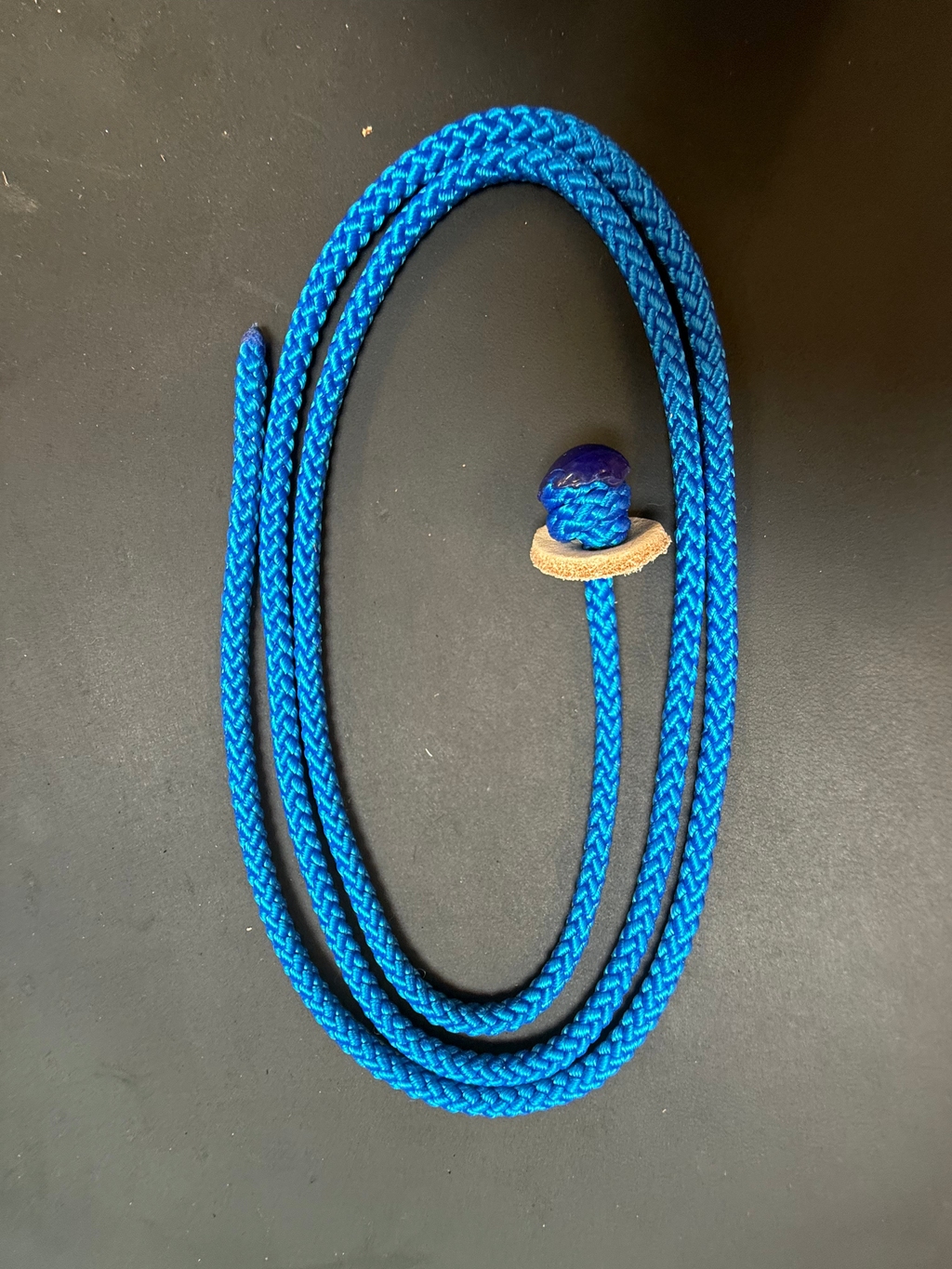 falconry button leash for tethering - FULLSUMMED FALCONRY