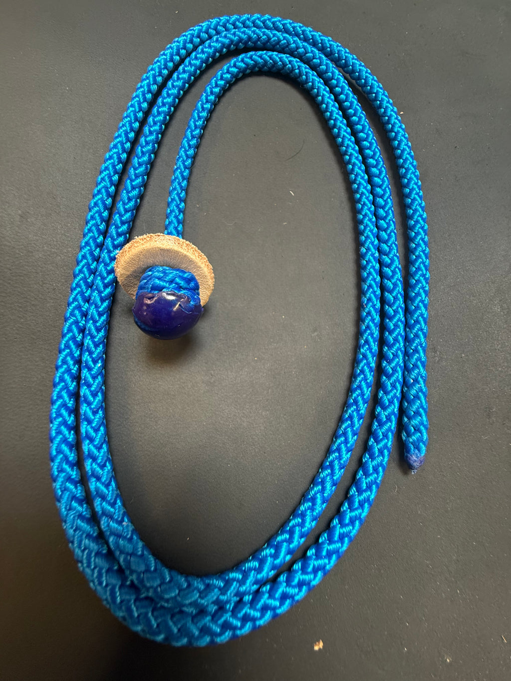 falconry button leash for tethering - FULLSUMMED FALCONRY