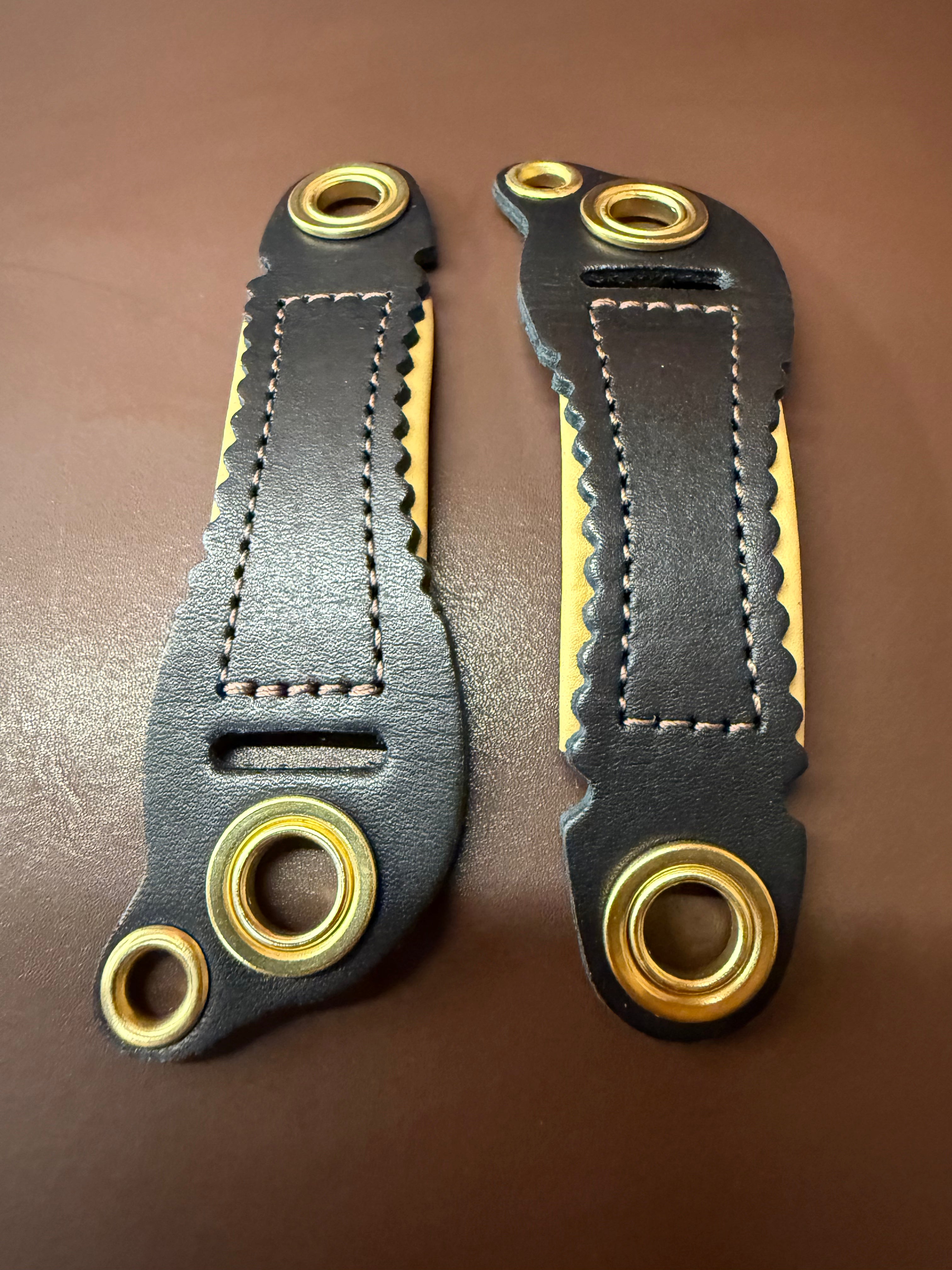 Padded false aylmeri anklets , double eyelet image 4