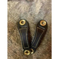 Aylmeri Leather Anklets – 2-Ply Scalloped Falconry