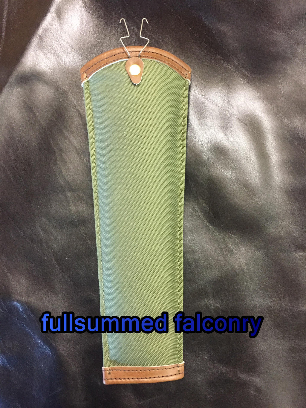 Falconry Tail Guard with bell slit or clip image 3