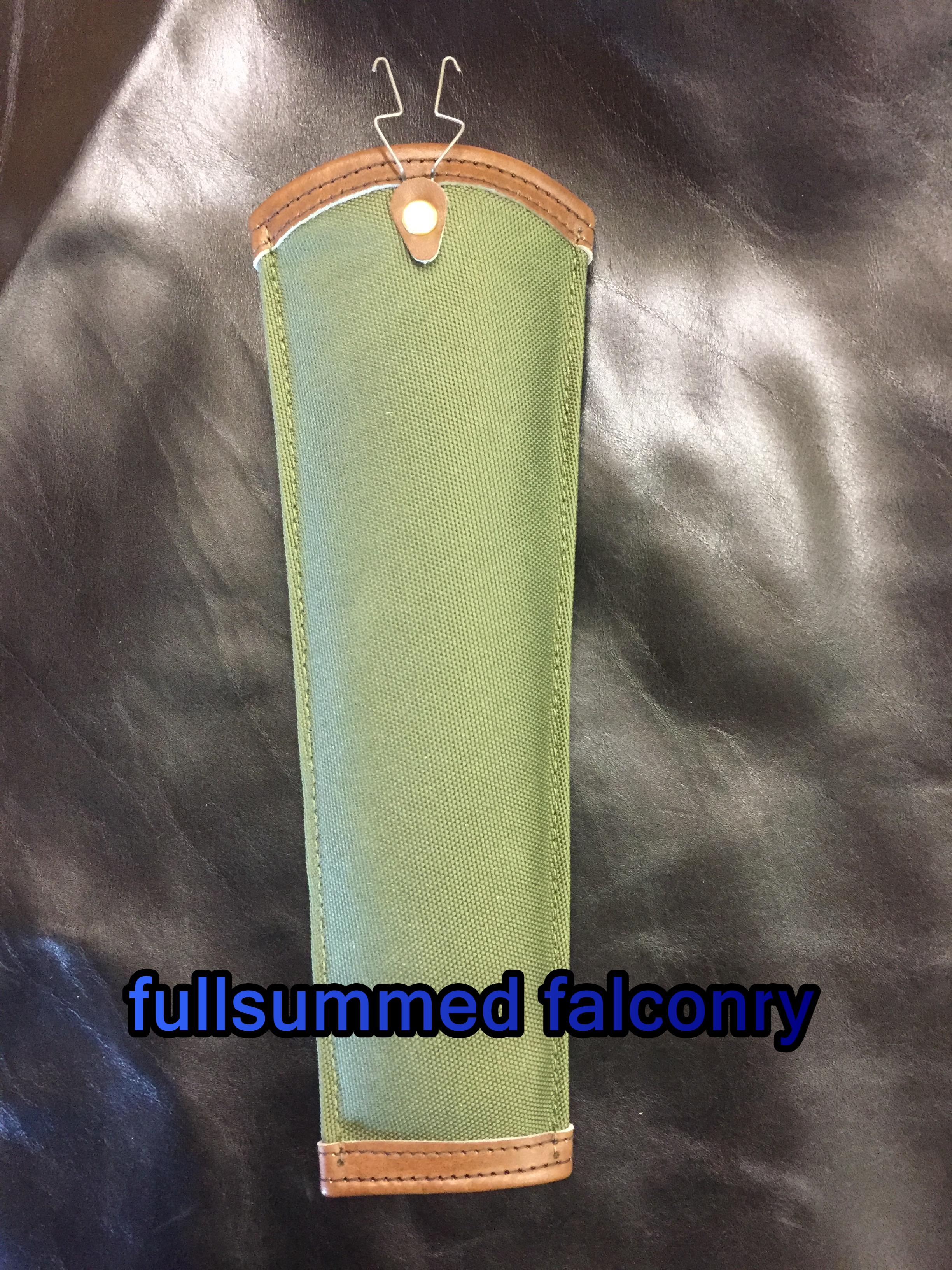 Falconry Tail Guard with bell slit or clip image 3