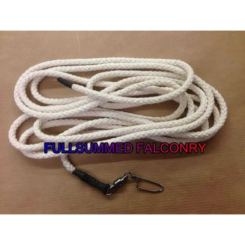 Cotton Falconry Lure Line – 10-Foot Braided Training