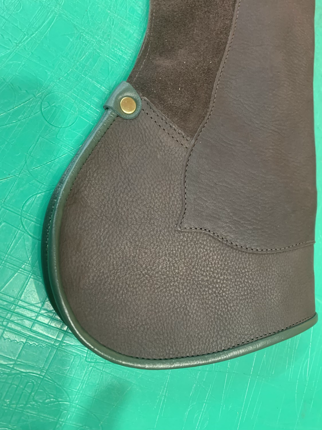 Falconry glove double full length 15” image 5