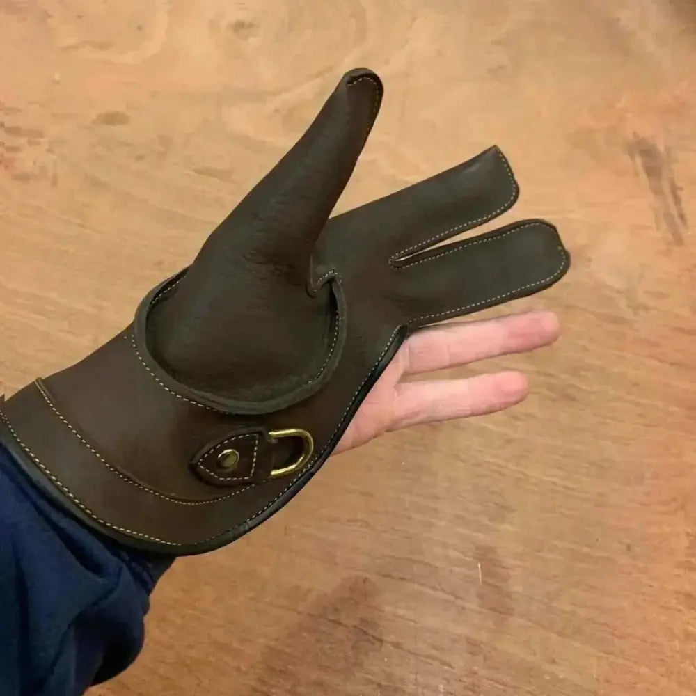 Falconry Glove Machine Sewn – Two-Finger