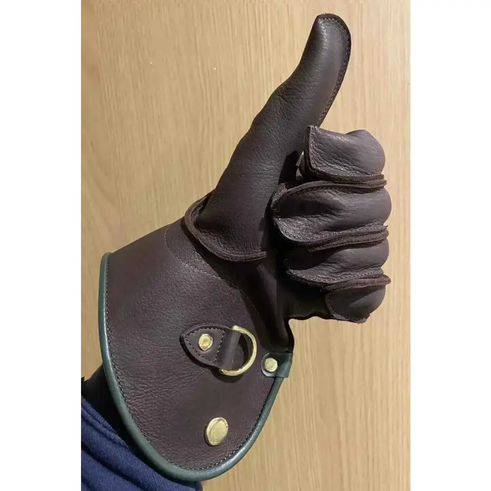 Falconry Gloves Machine Sewn