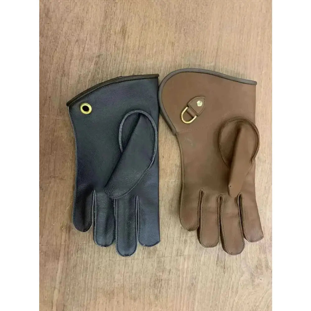 Falconry Gloves Machine Sewn