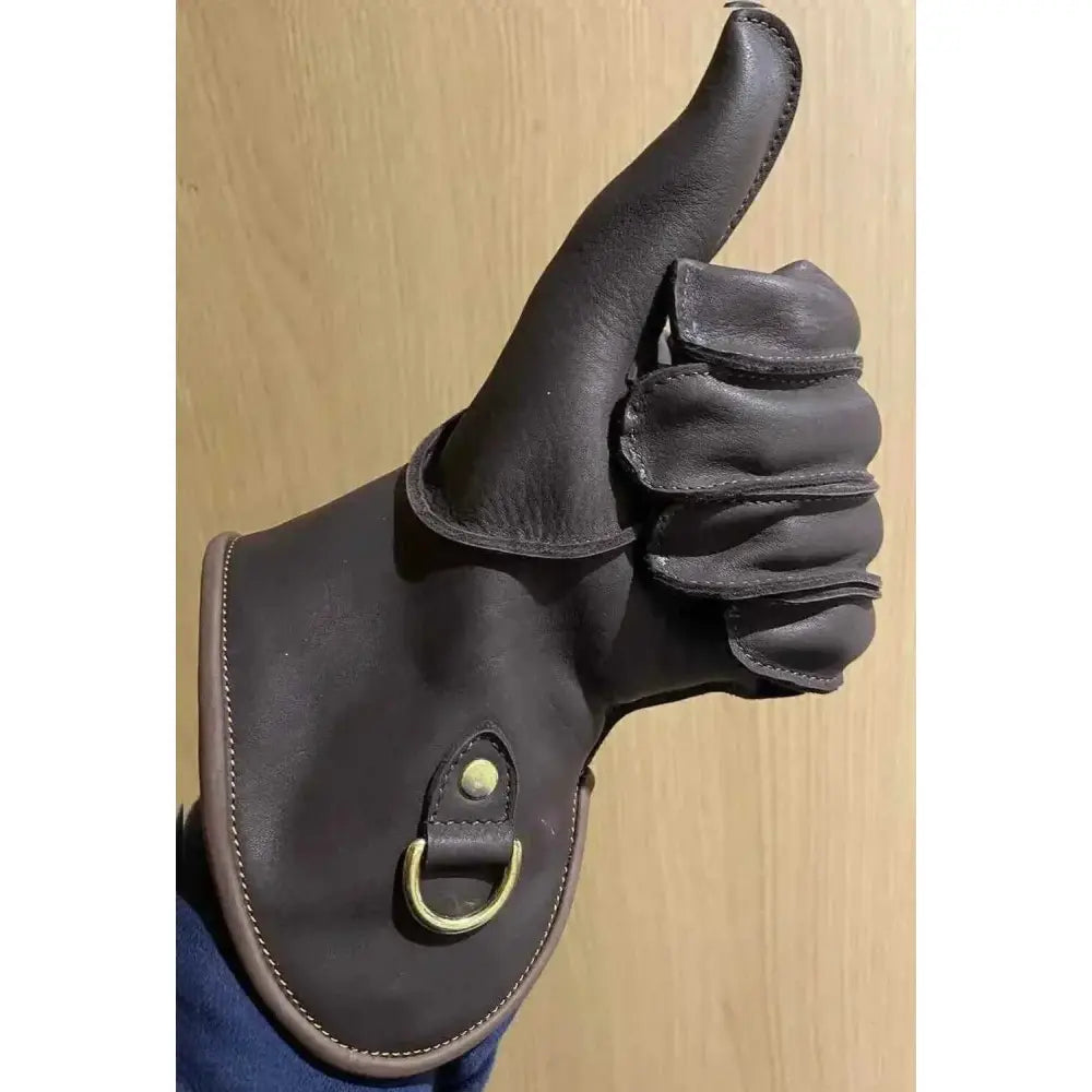 Falconry Gloves Machine Sewn