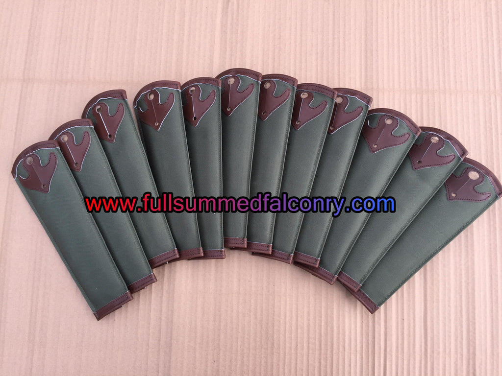 Falconry Tail Guard with bell slit or clip image 1