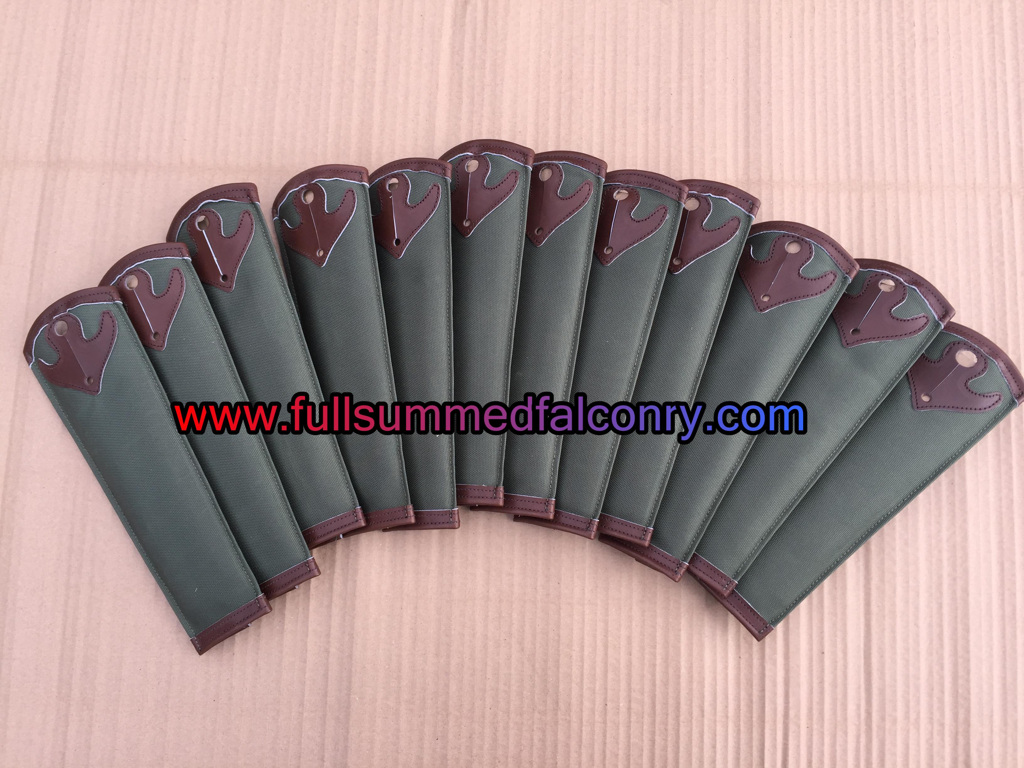 Falconry Tail Guard with bell slit or clip image 1