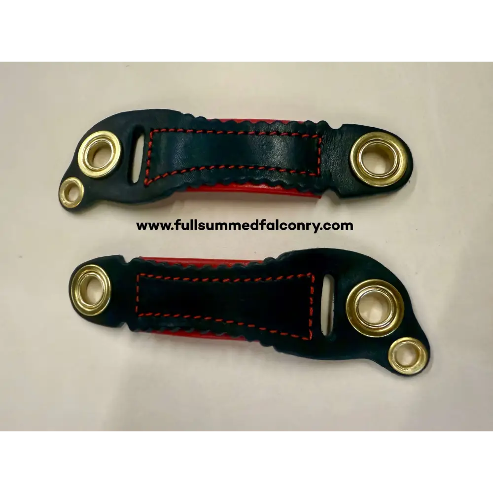 Handcrafted Leather Jesses and Anklets Set