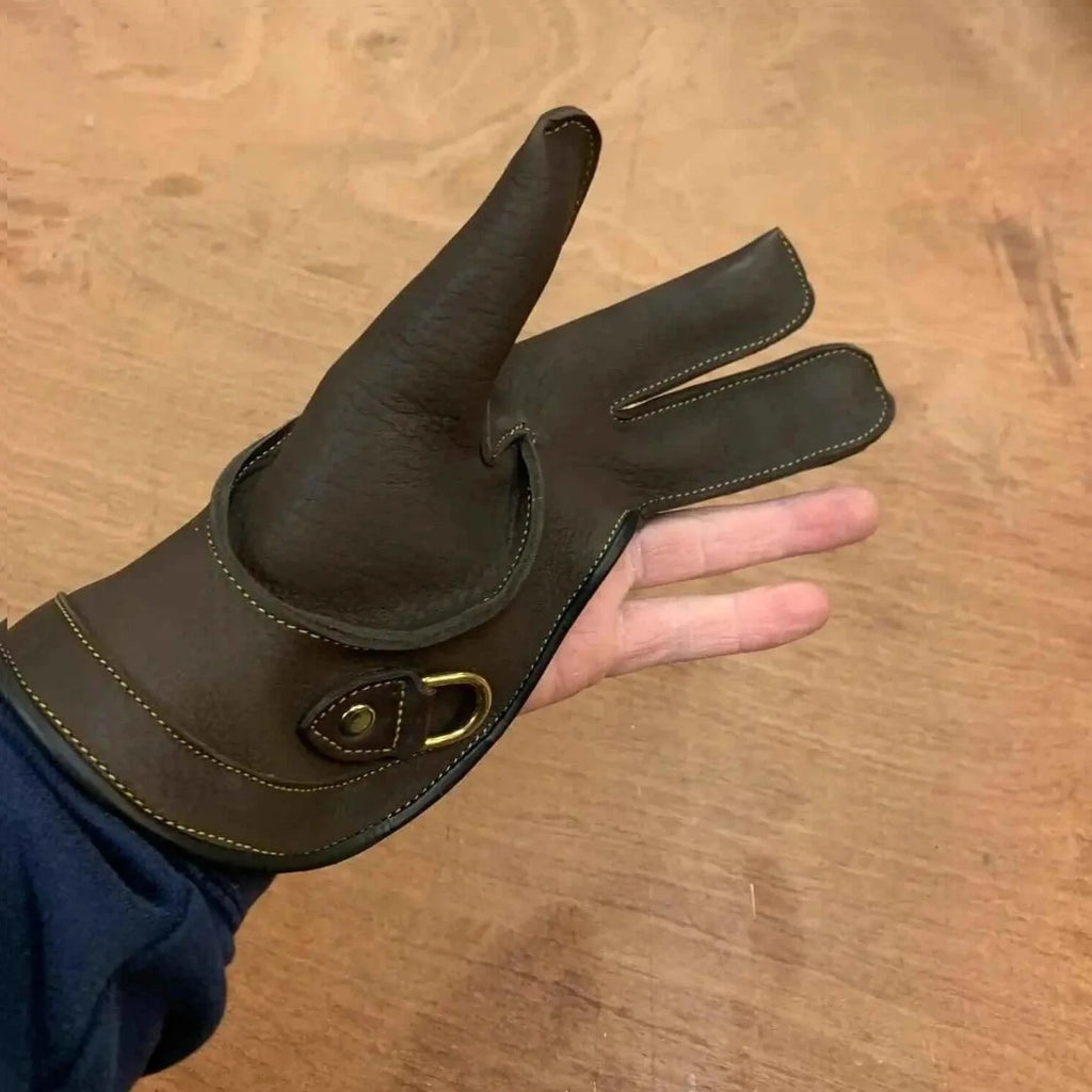 2 finger Falconry Gloves Machine Sewn-FULLSUMMED FALCONRY