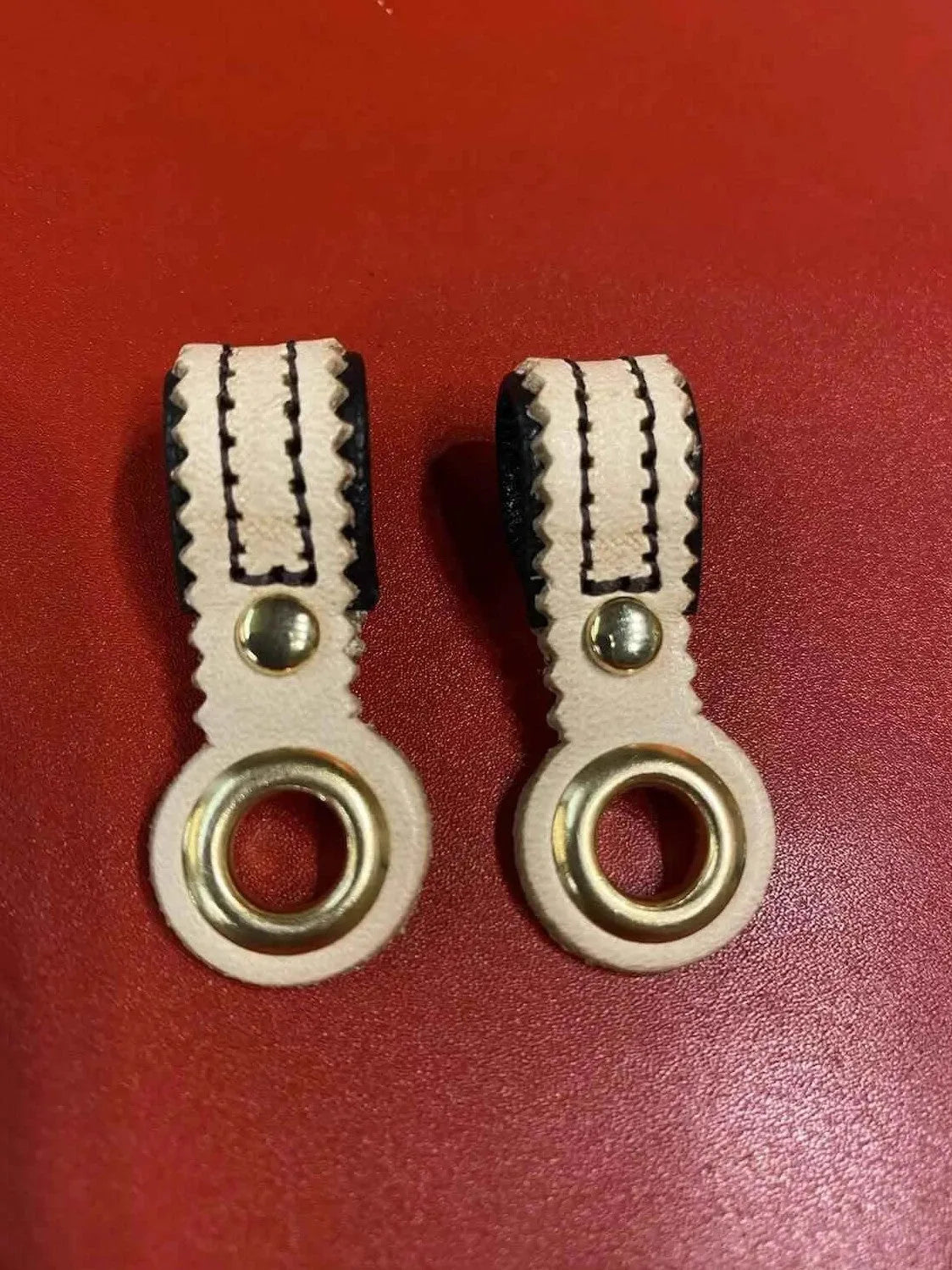 Falcon Riveted Anklets with Padded rolled edge-FULLSUMMED FALCONRY