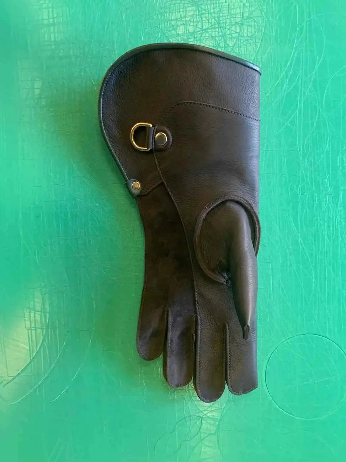 Falconry glove double full length 16-FULLSUMMED FALCONRY