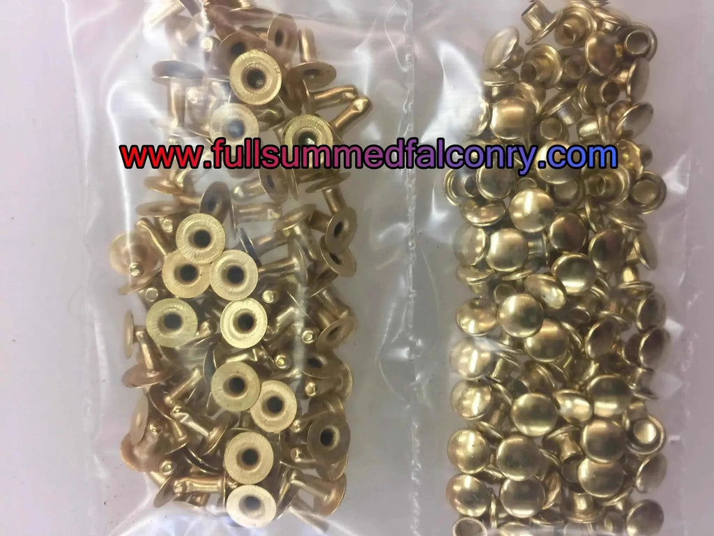 Small Leather Rivets-FULLSUMMED FALCONRY