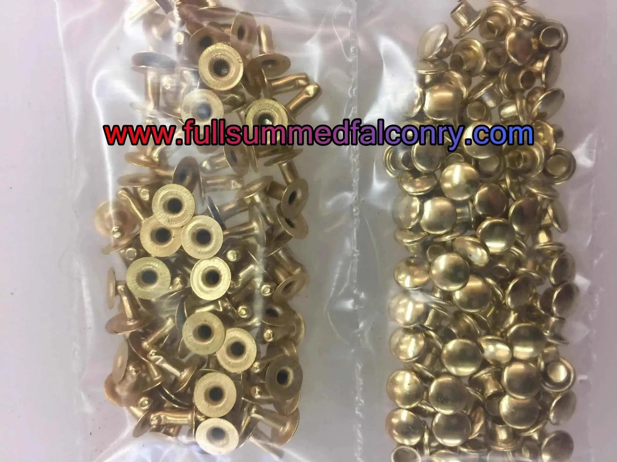 Small Leather Rivets-FULLSUMMED FALCONRY