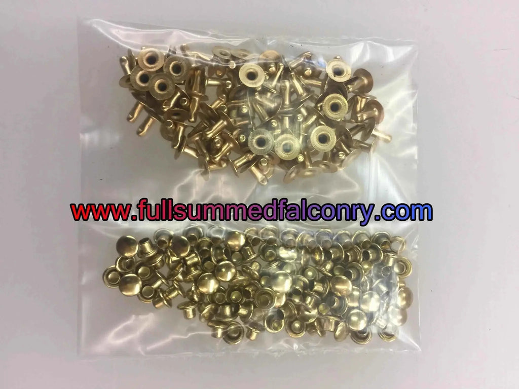Small Leather Rivets-FULLSUMMED FALCONRY