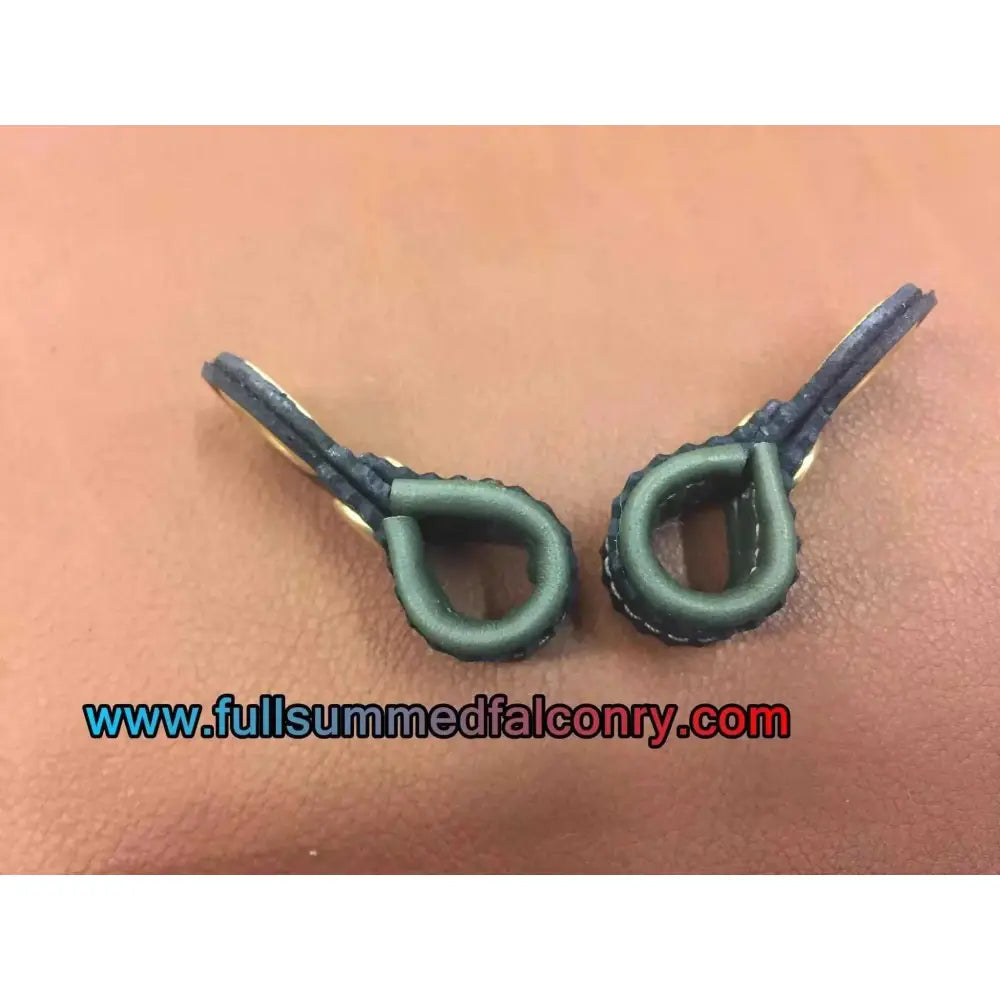 Padded Falcon Anklets with Riveted Rolled Edges