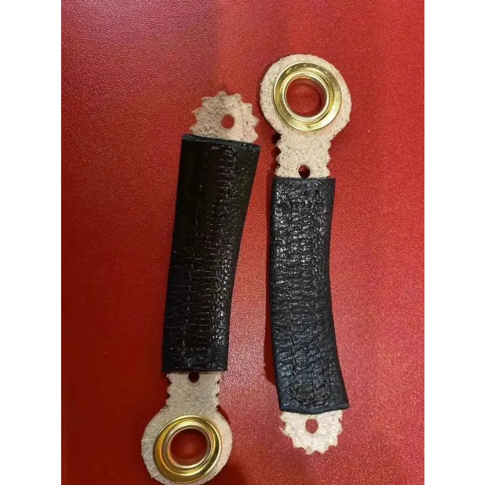 Padded Falcon Anklets with Riveted Rolled Edges