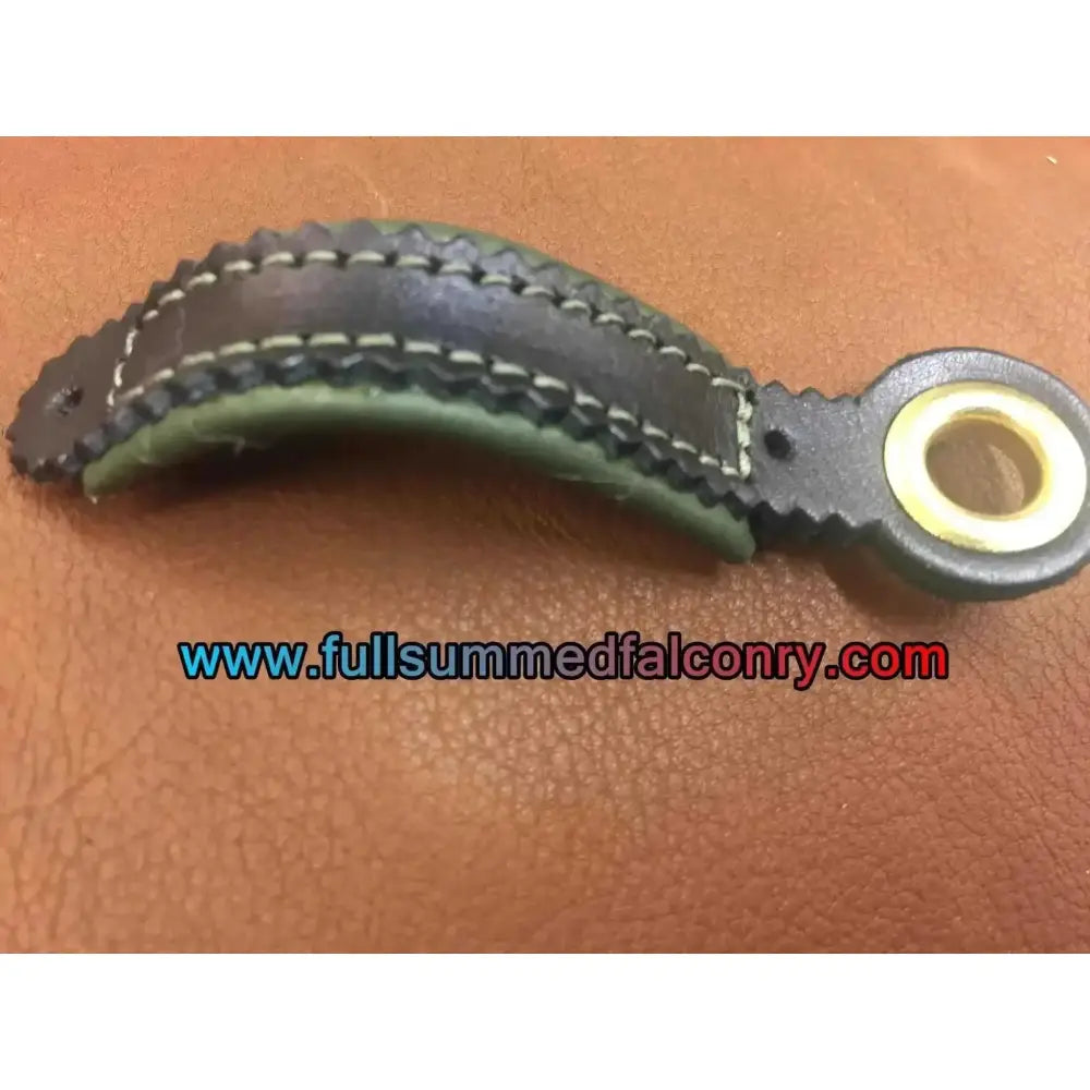 Padded Falcon Anklets with Riveted Rolled Edges