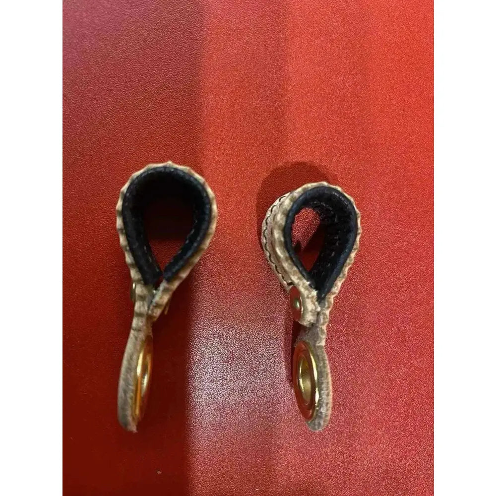 Padded Falcon Anklets with Riveted Rolled Edges