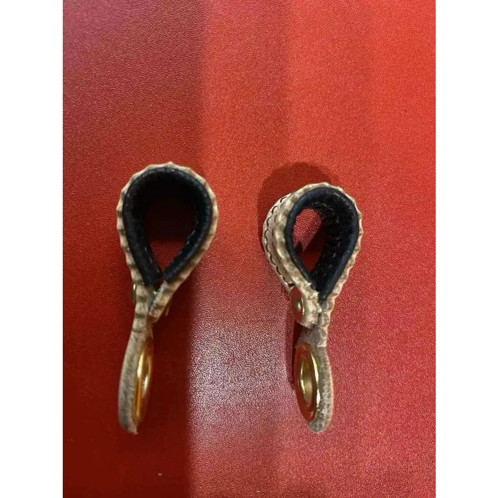 Padded Falcon Anklets with Riveted Rolled Edges