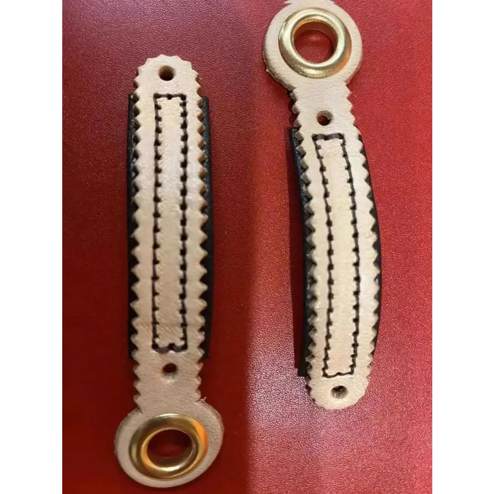 Padded Falcon Anklets with Riveted Rolled Edges