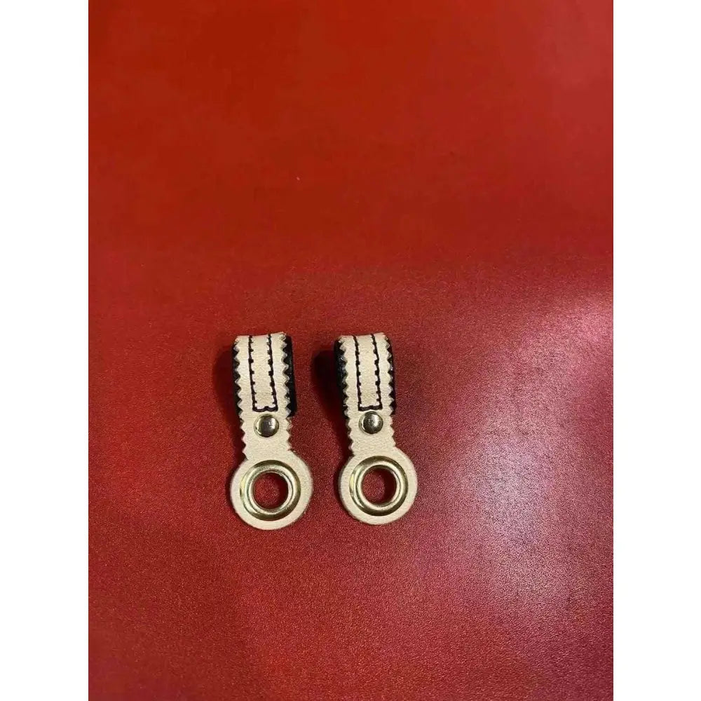 Padded Falcon Anklets with Riveted Rolled Edges