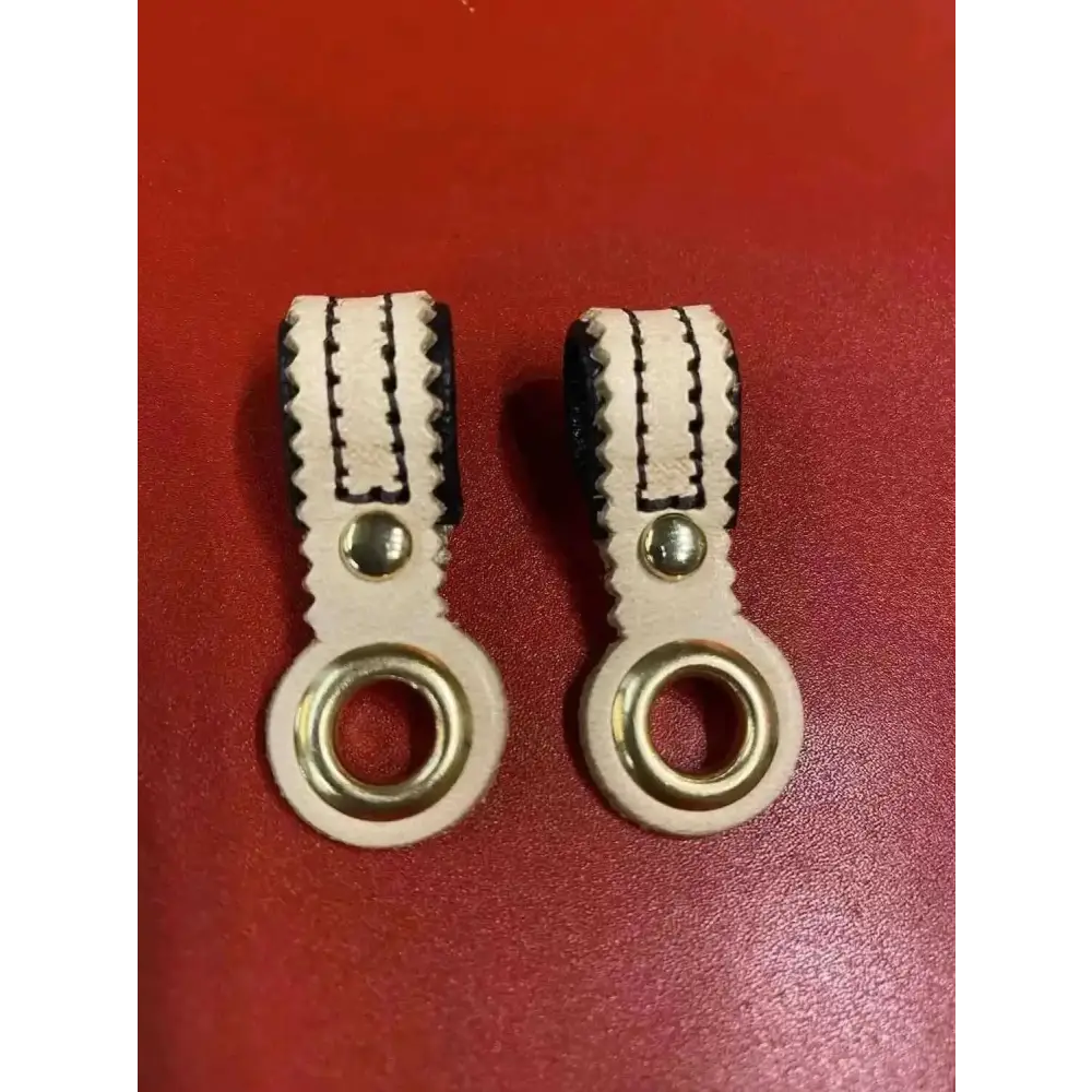 Padded Falcon Anklets with Riveted Rolled Edges