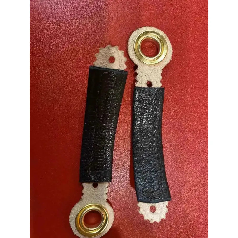 Padded Falcon Anklets with Riveted Rolled Edges