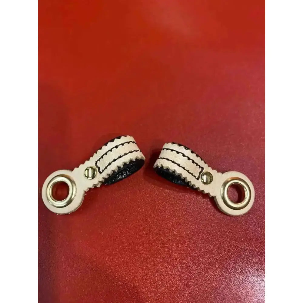 Padded Falcon Anklets with Riveted Rolled Edges