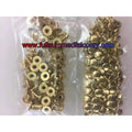 Small Leather Rivets – 6 mm Cap Stem - bag of 100